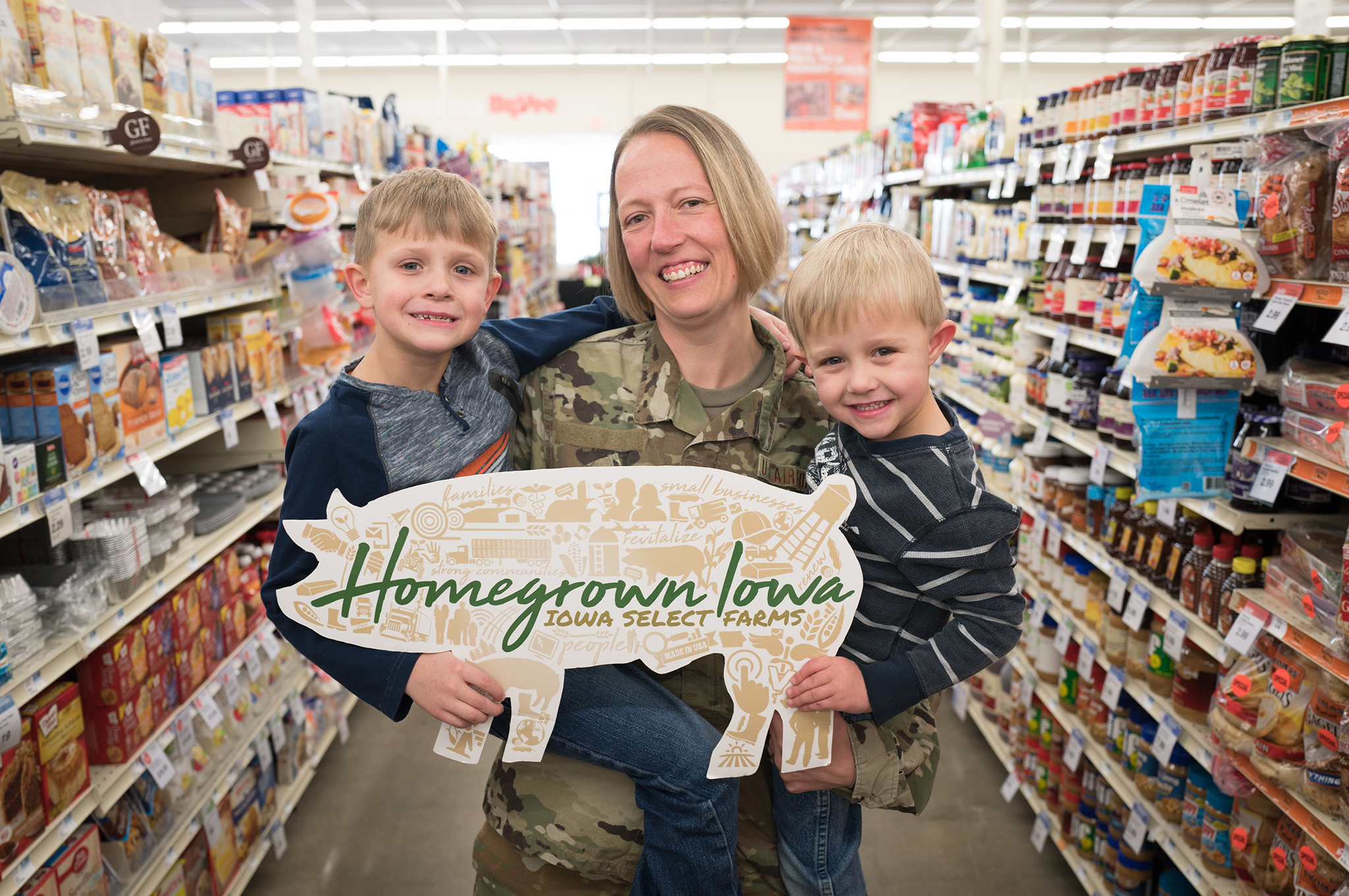 Pork Care Packages Honor Military Families