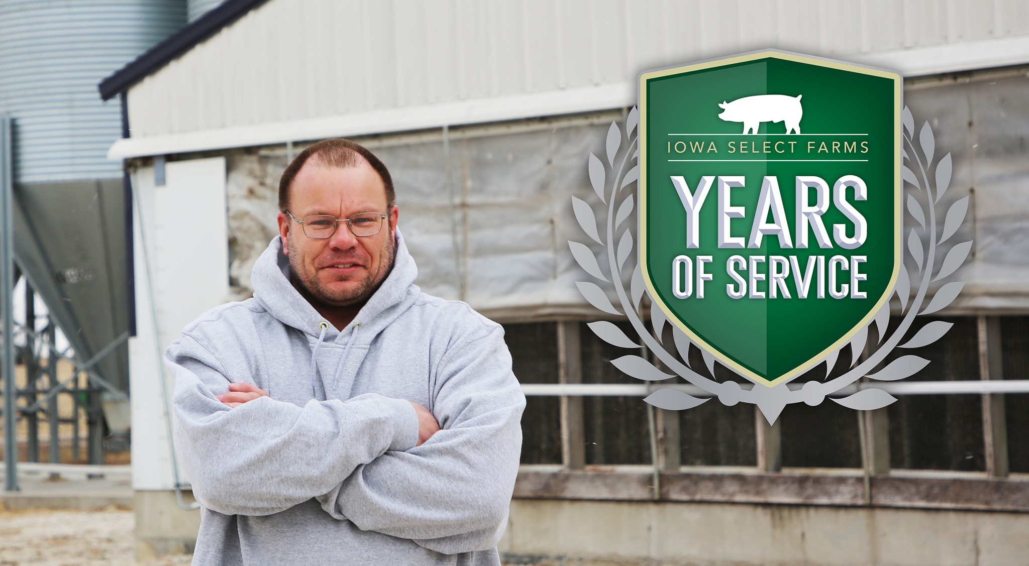 Darian Fisher Celebrates 30 Years with Iowa Select Farms